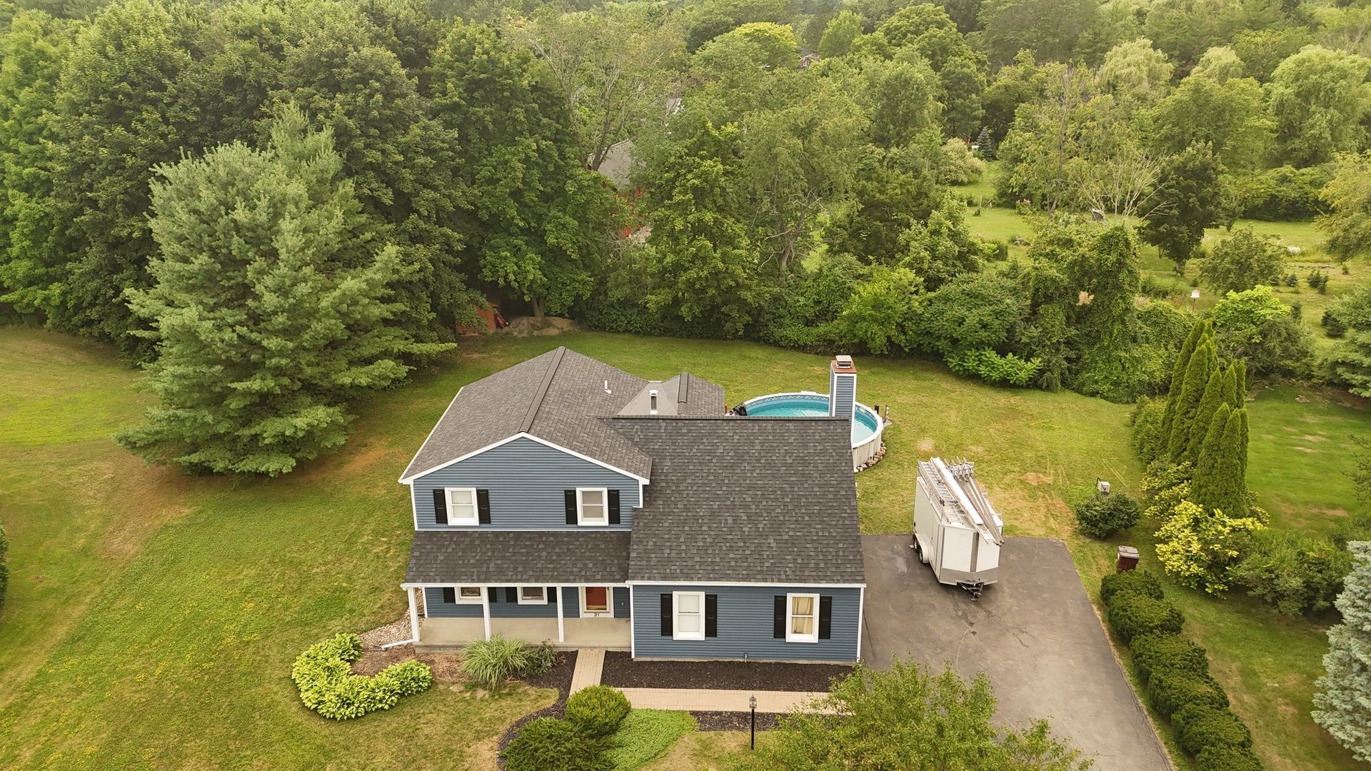 United Roofing and Siding roofing and siding project in Altamont NY