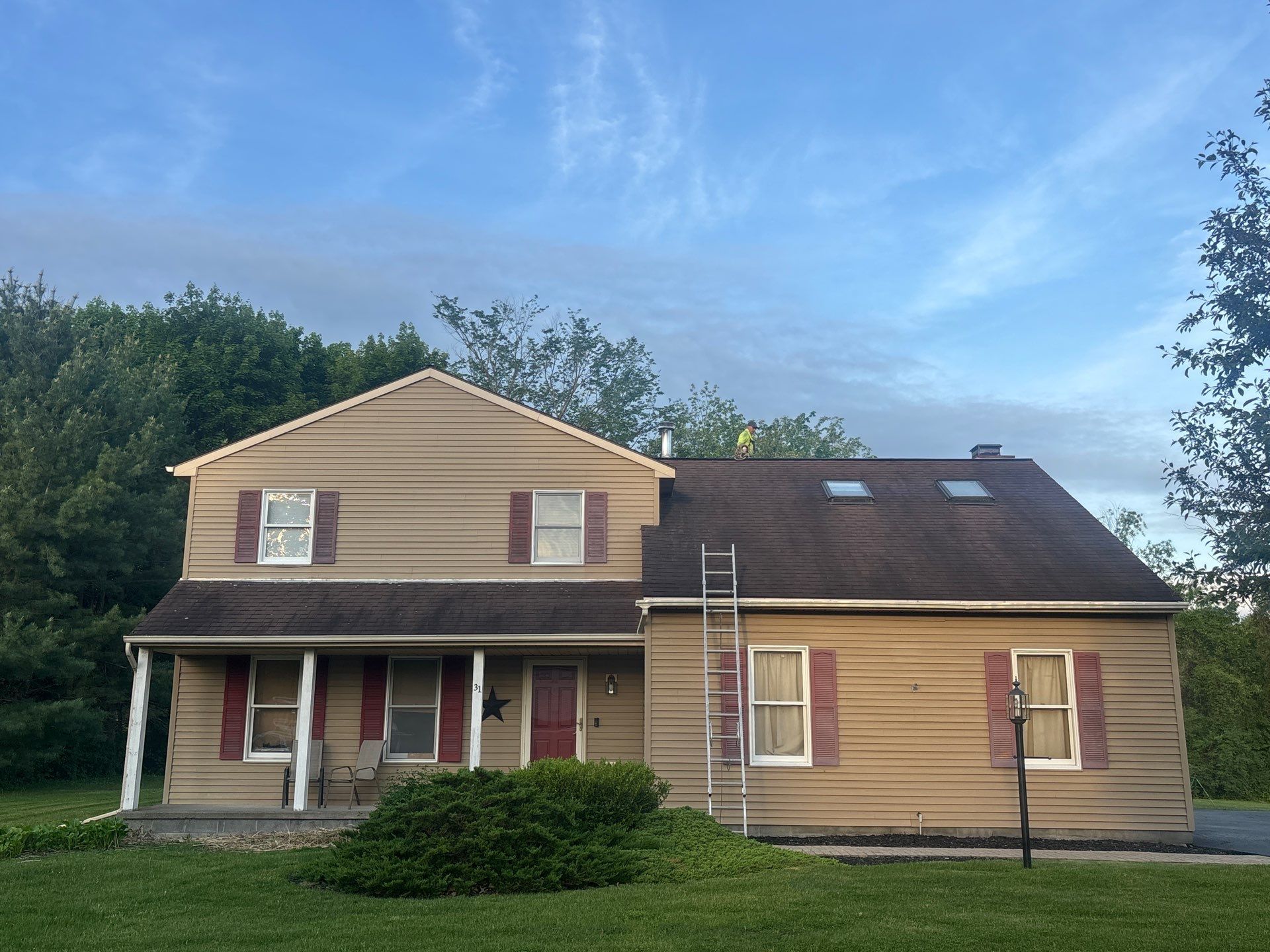 United Roofing and Siding roofing / siding project on Armstrong Circle in Altamont NY