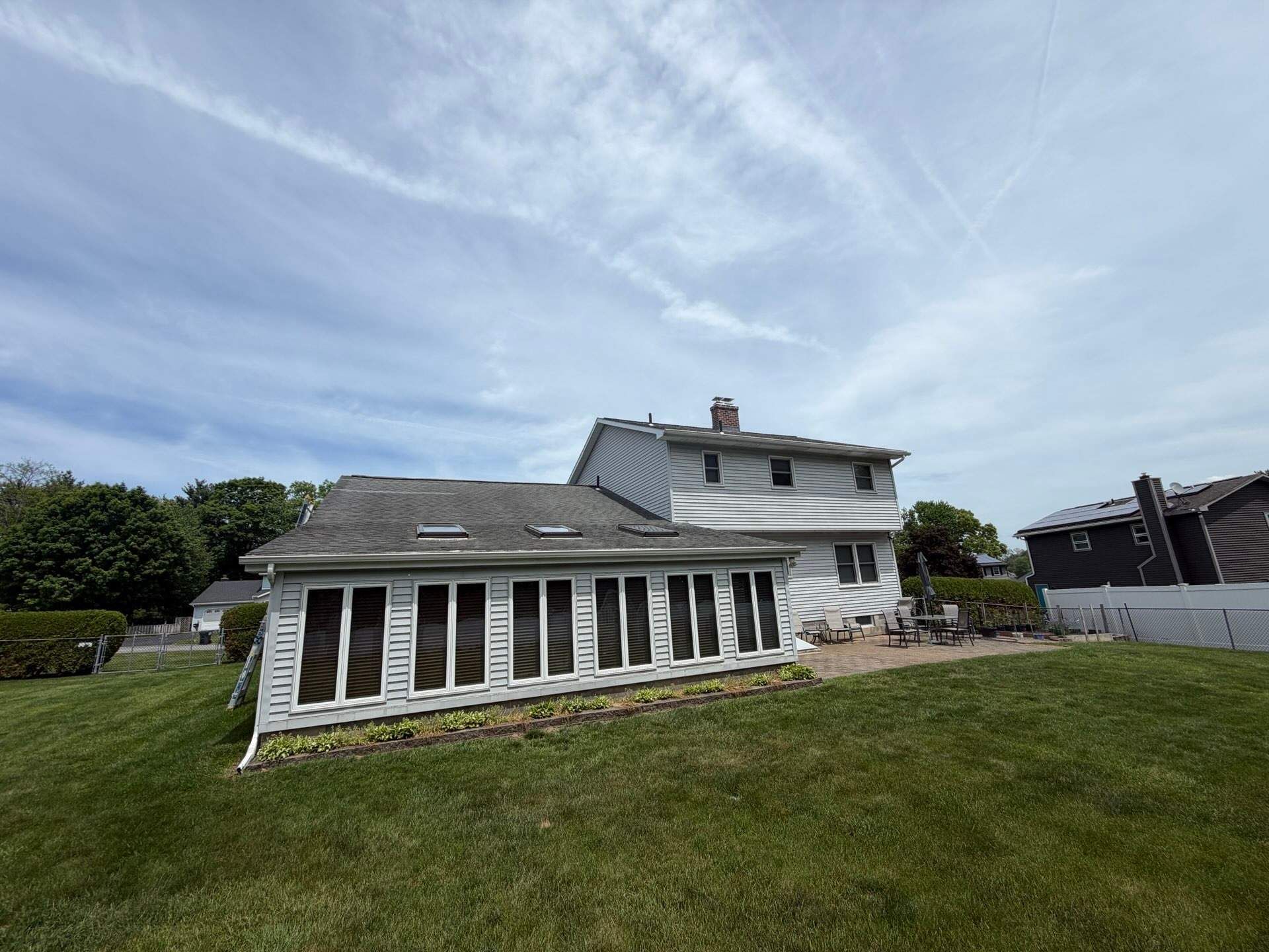 United Roofing & Siding project: 5355 Hickory Dr. Schenectady Before