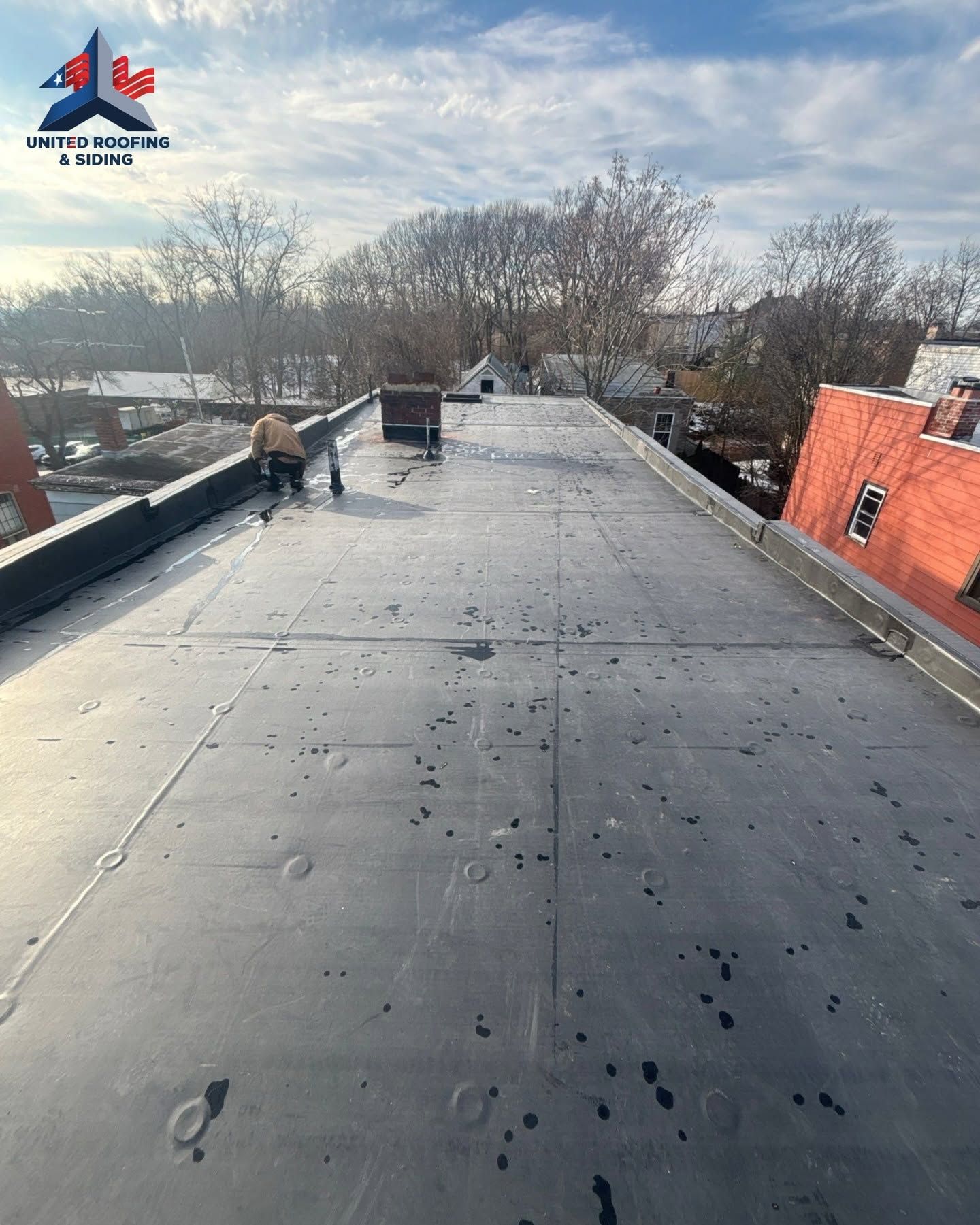 United Roofing commercial project