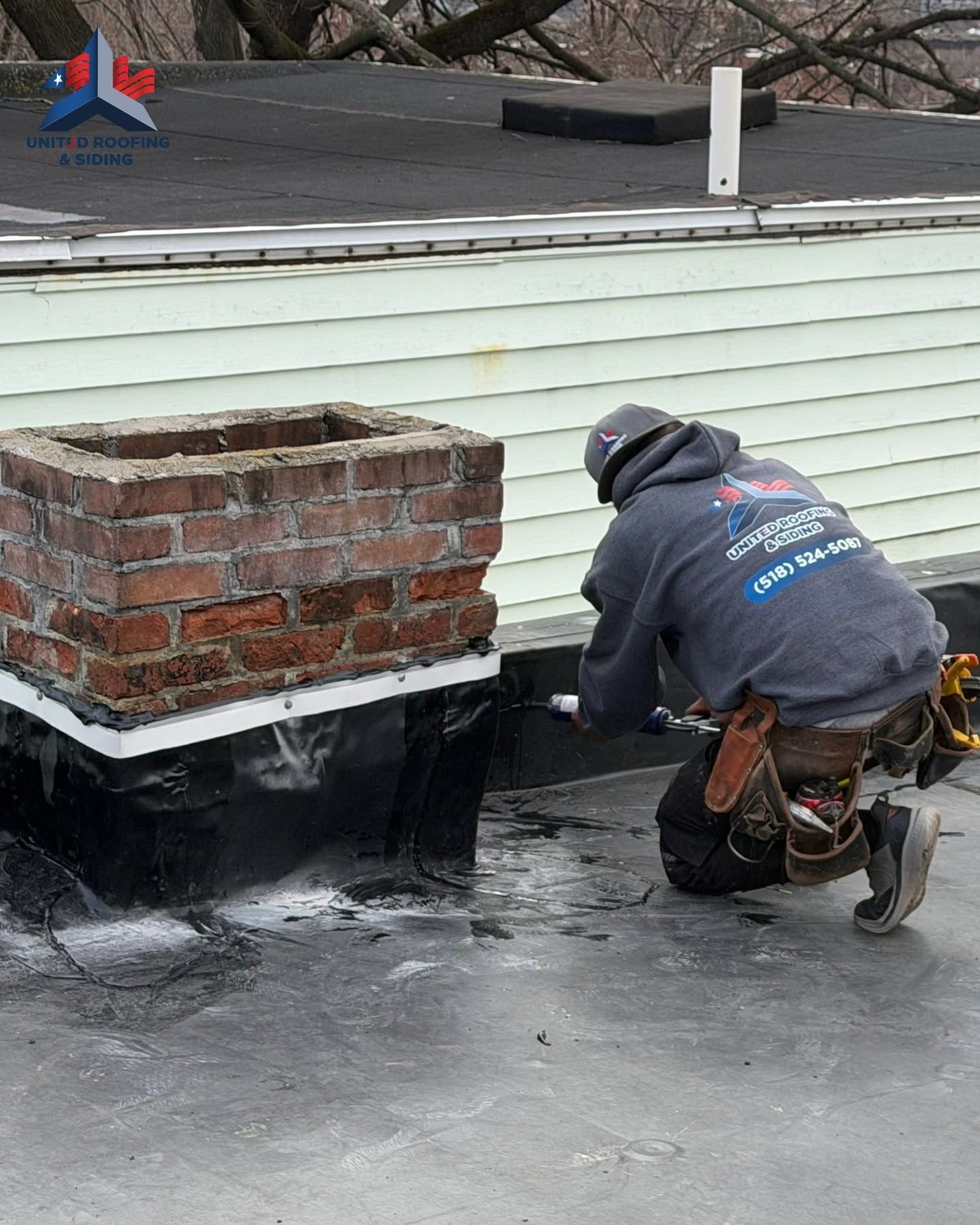 United Roofing residential roofing project