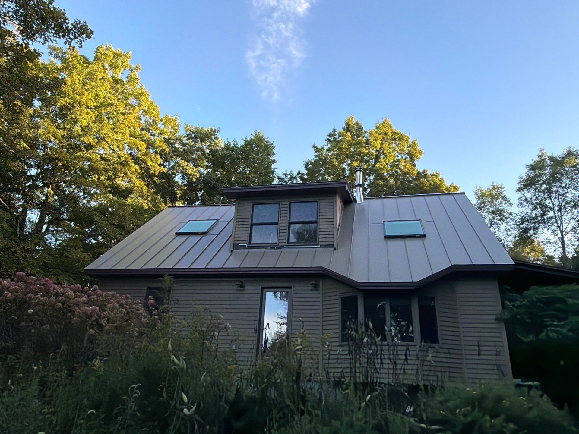 Metal roofing project by United Roofing and Siding in Salem NY