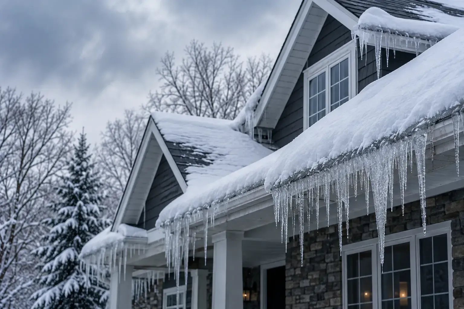 United Roofing & Siding project: Snow Removal 2