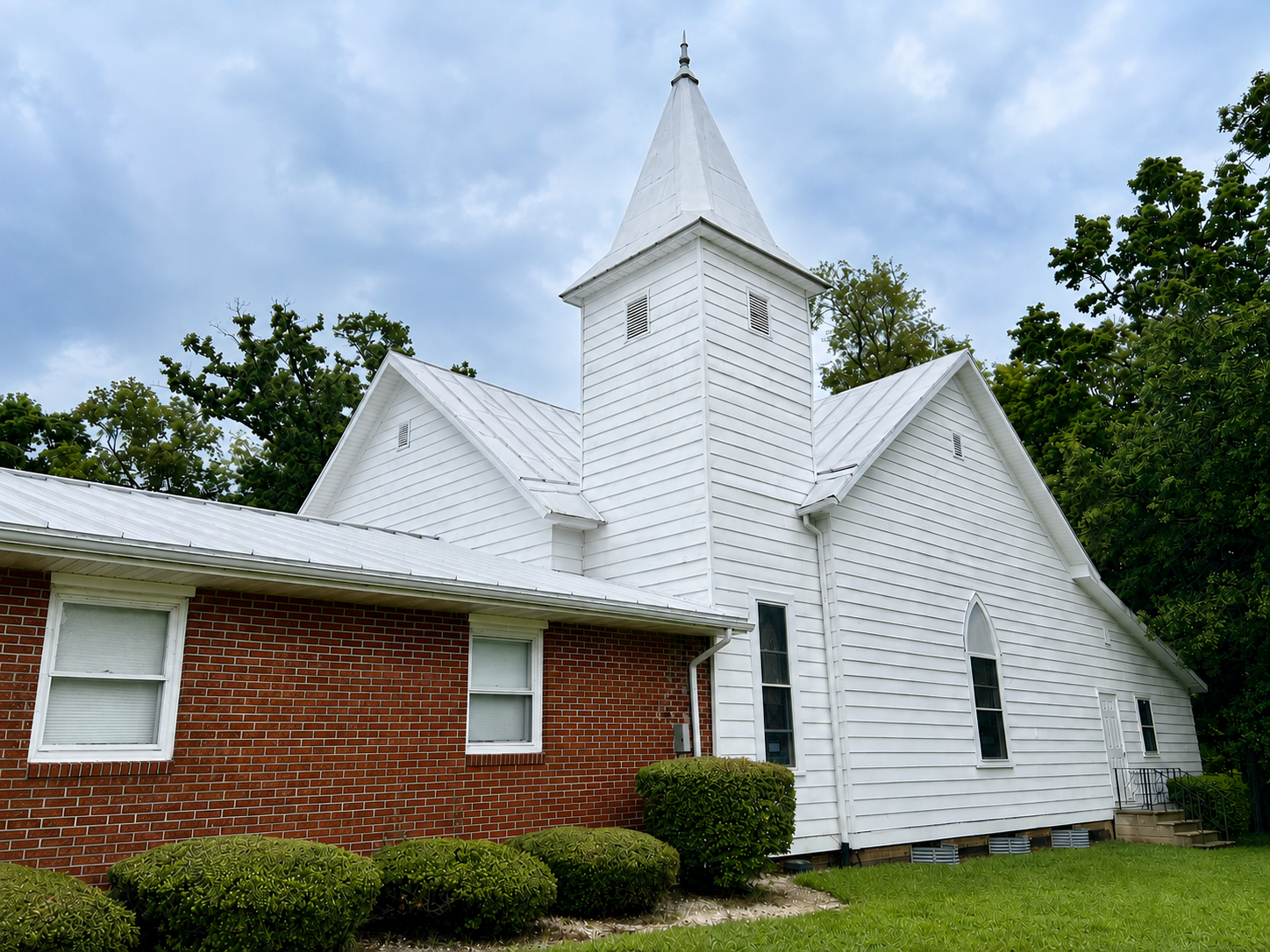 Bear Creek Friends Church bell tower
