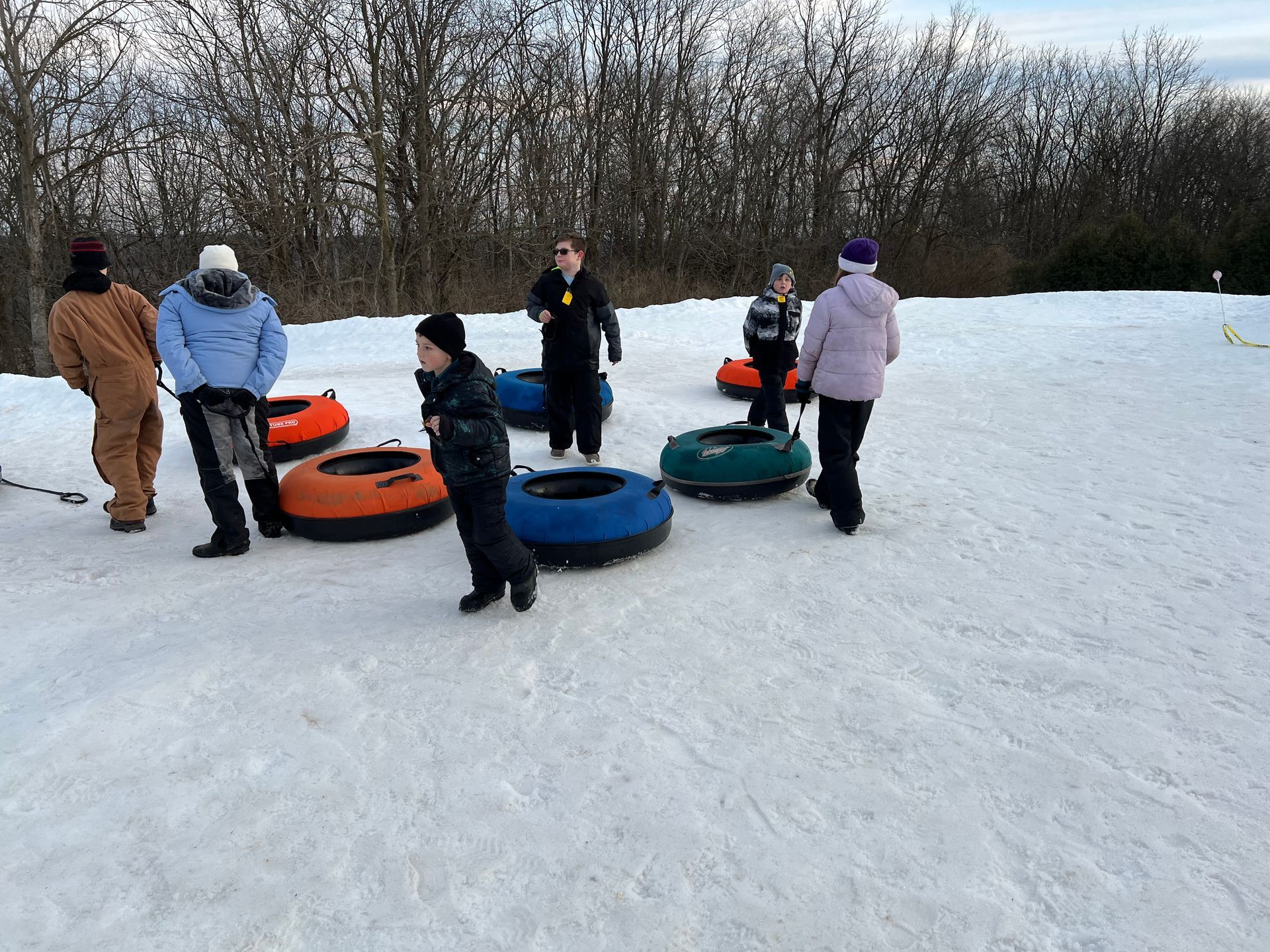 Youth Group Snow Tubing