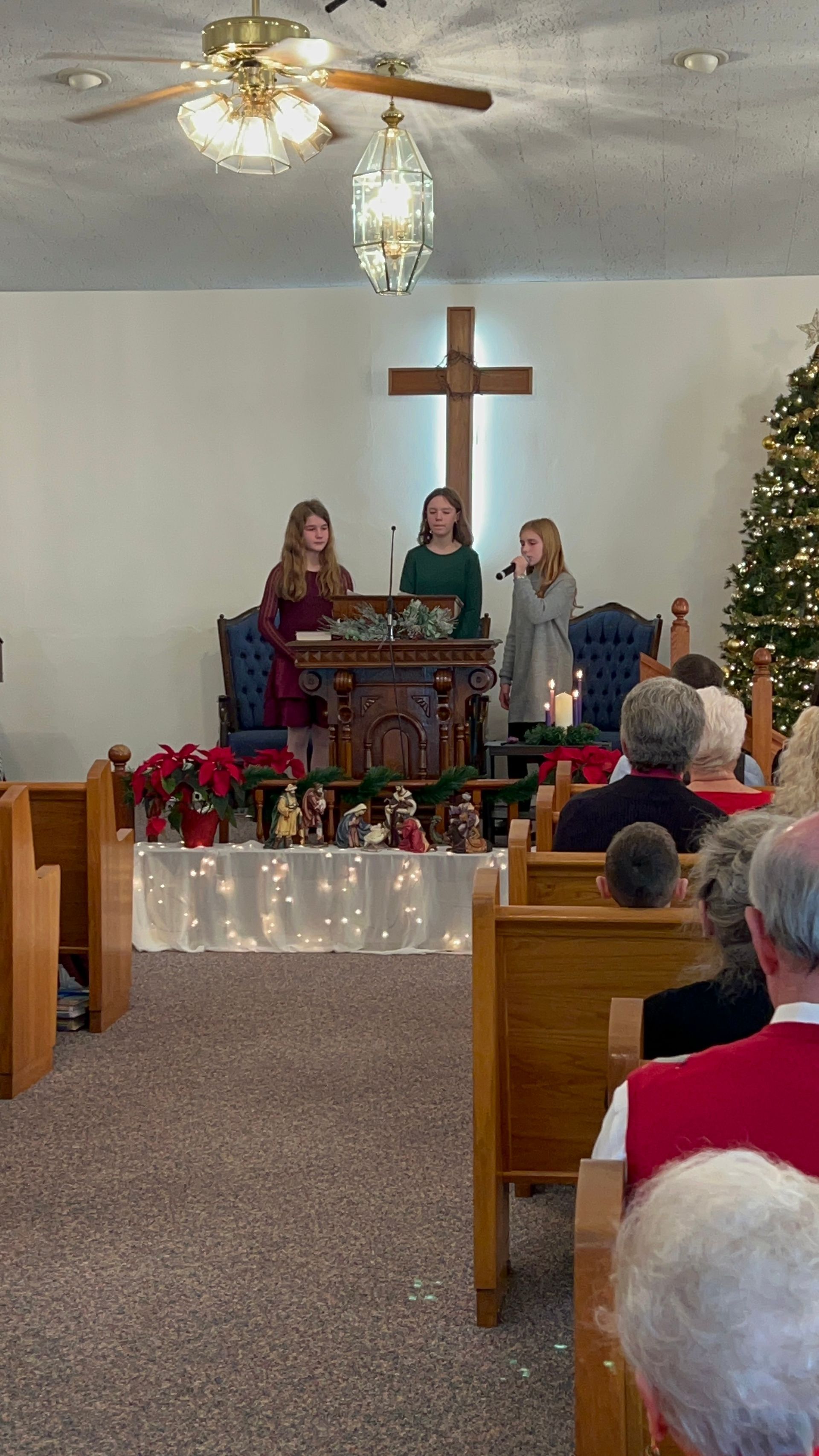 Bear Creek Friends Church Girls Singing