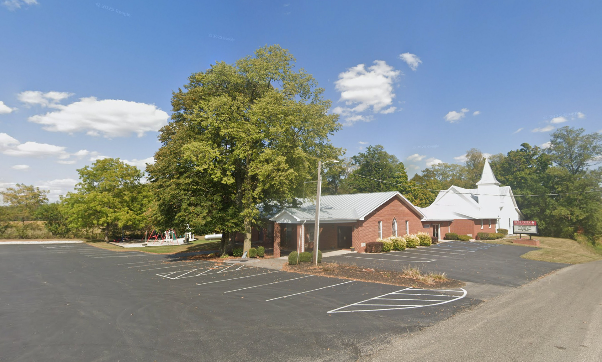 Google Road View Of Bear Creek Friends Church