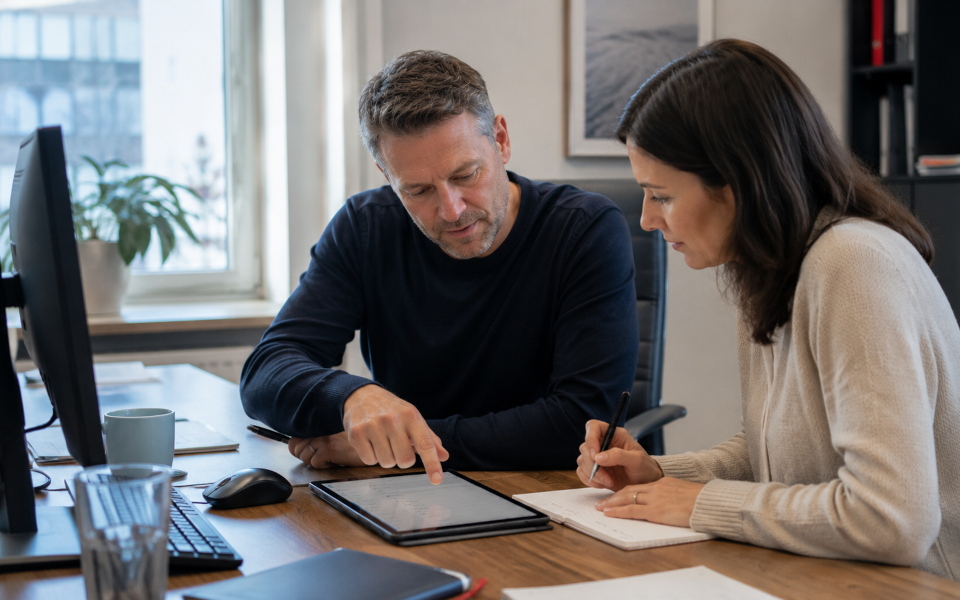 IT consultants and accounting departments jointly determine the scope of archiving.