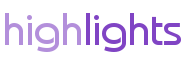 Bild mit Schriftzug High Lights