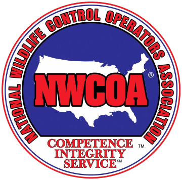 A logo for the national wildlife control operators association