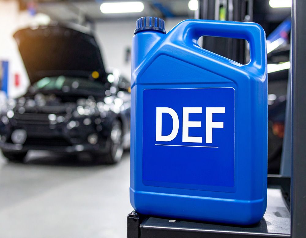 Blue Delo 400 SAE 30 oil container — gas products boise