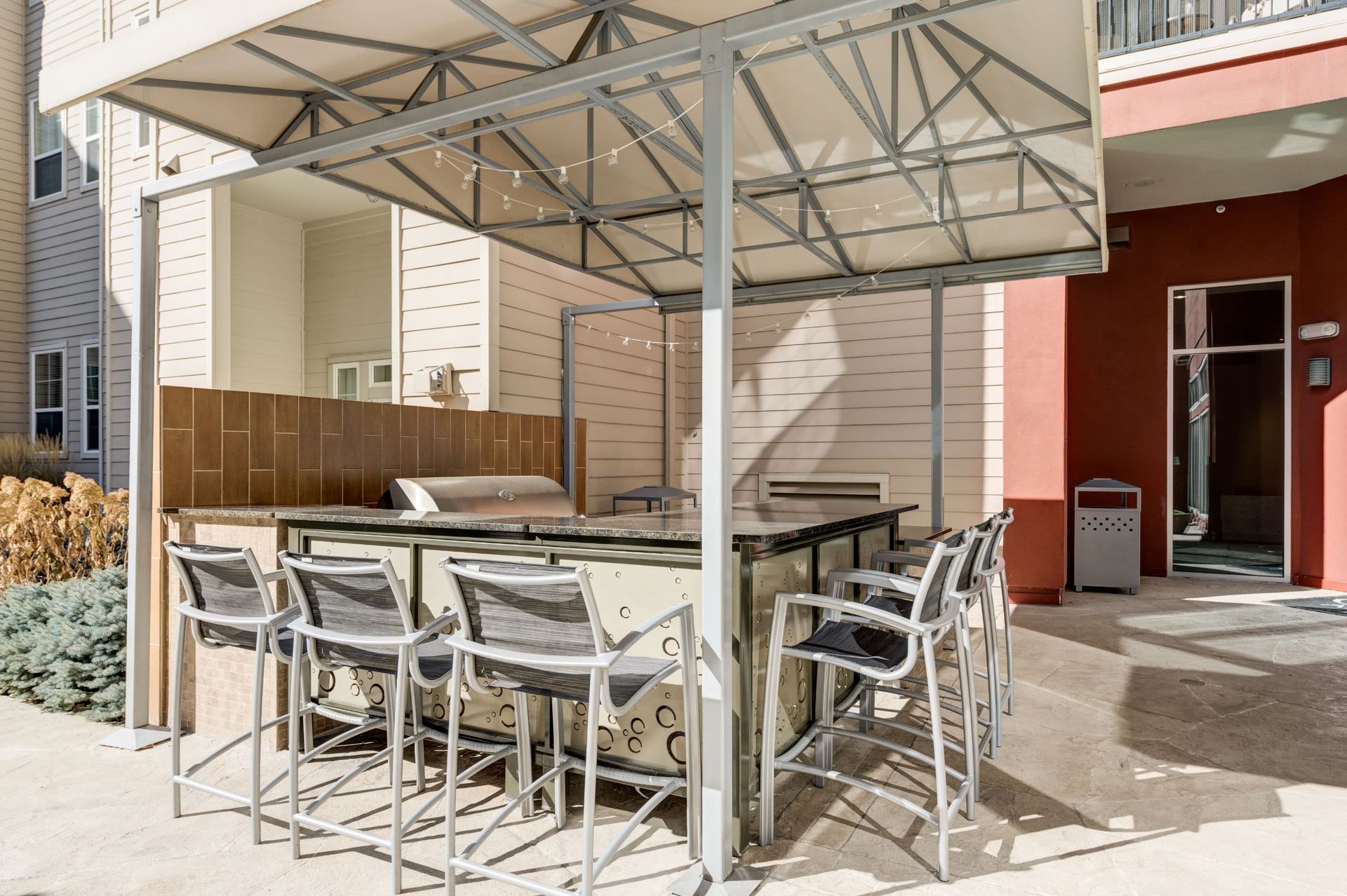 Grilling Area at The Marq at Ridgegate