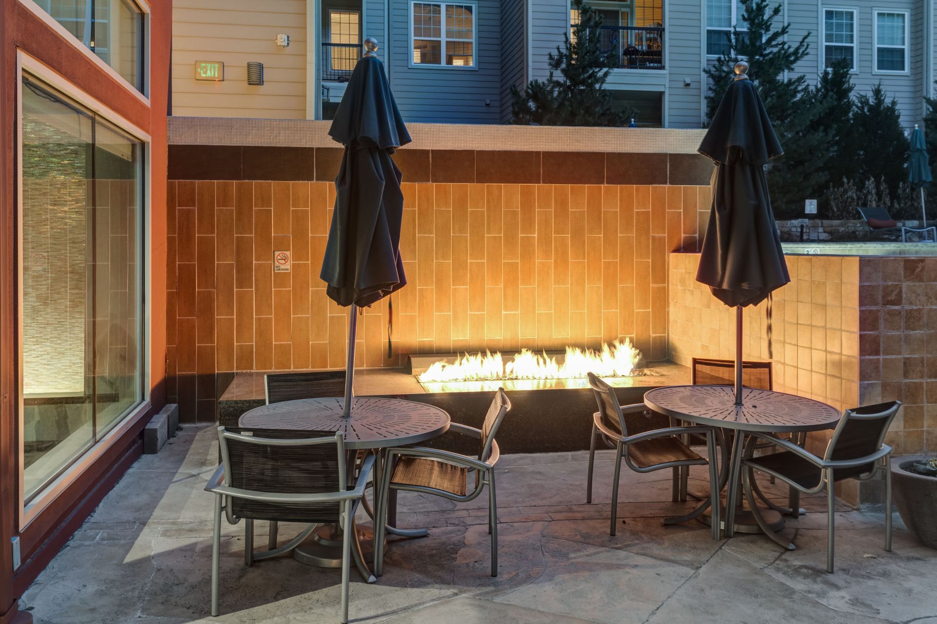Outdoor Firepit at The Marq at Ridgegate