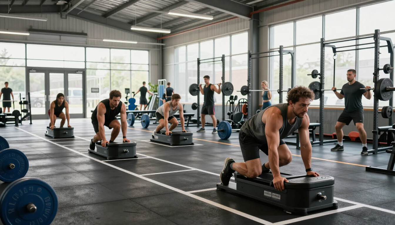 Quakertown gym athletes training for strength and conditioning