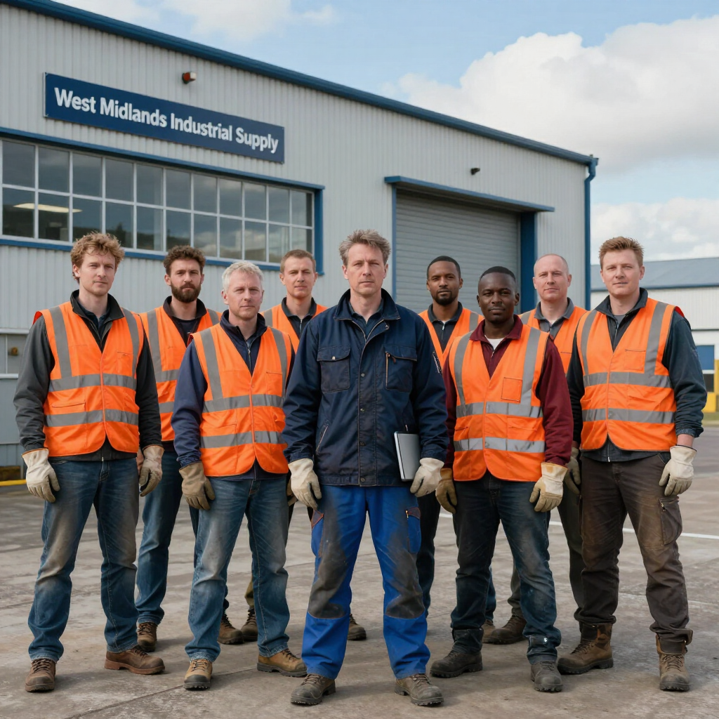 Allied Industrial Roofing team portrait