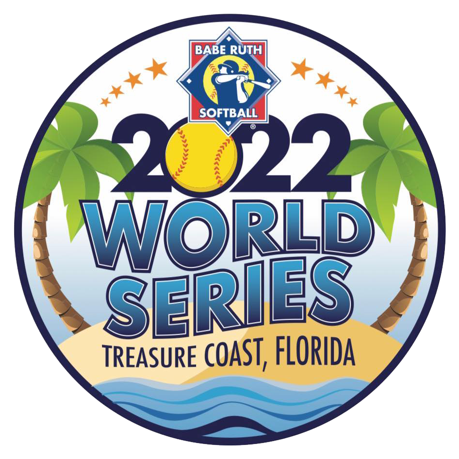 Treasure Coast Sports Commission Babe Ruth Softball World Series Logo