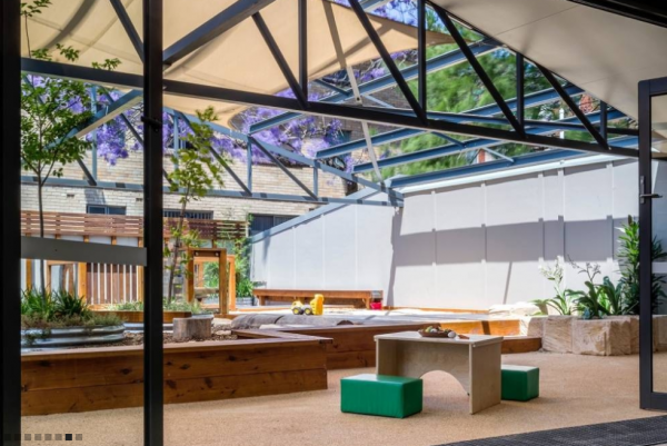 A Room with A Table and Green Stools in It | Mid-North Coast, NSW | BDM Constructions