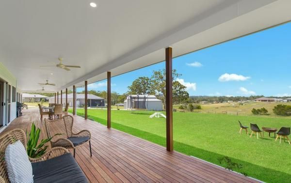 There Is a Large Porch with A View of A Field | Mid-North Coast, NSW | BDM Constructions
