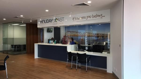 A Reception Area in A Building with A Counter and Chairs | Mid-North Coast, NSW | BDM Constructions