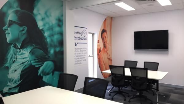 A Conference Room with A Table and Chairs and A Tv on The Wall | Mid-North Coast, NSW | BDM Constructions