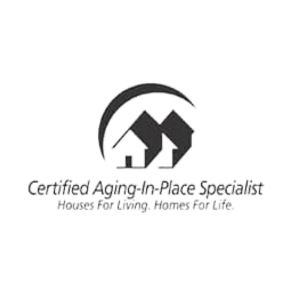 Logo: Two stylized houses under an arch, text reads 