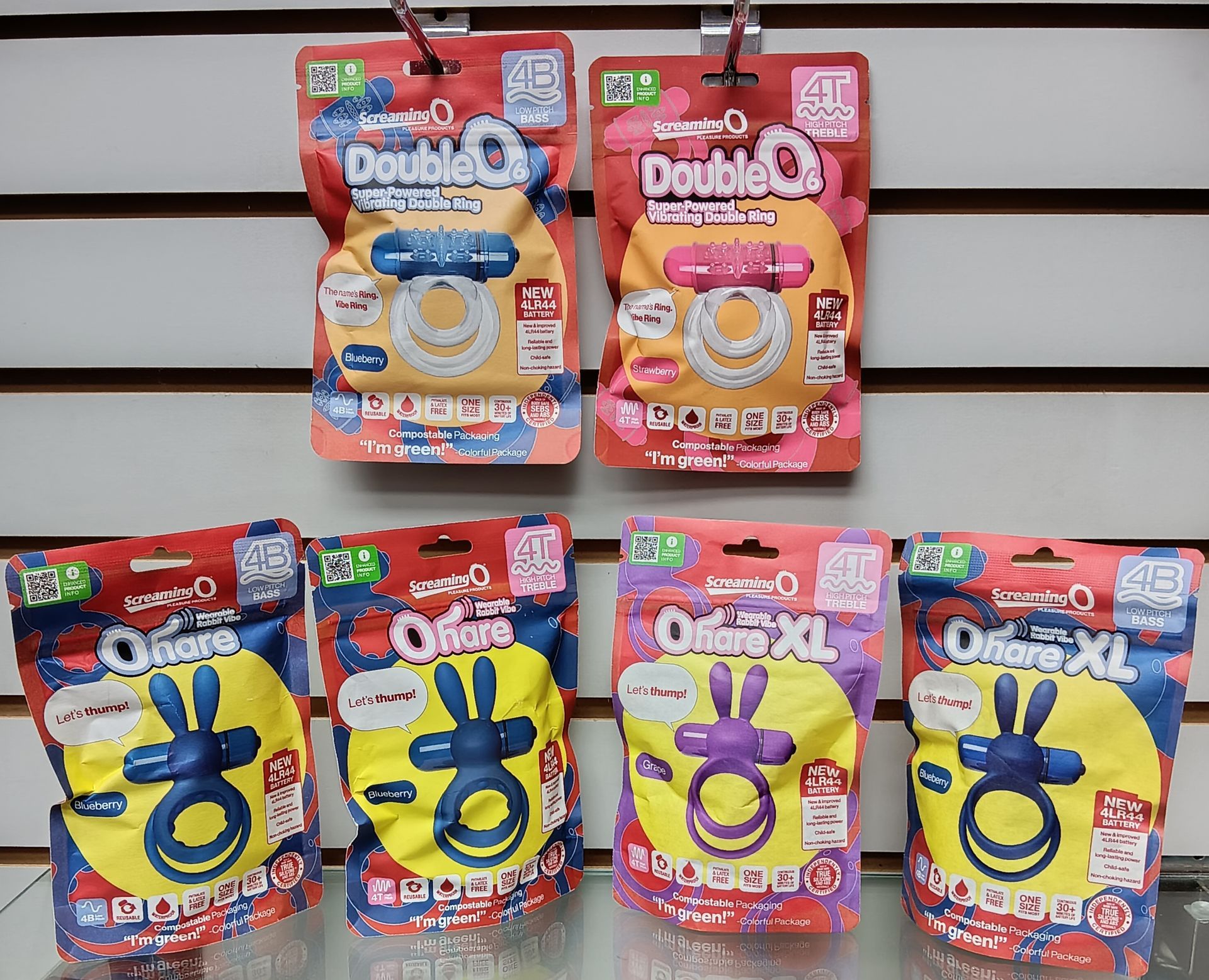 Various Vibratin Double Rings