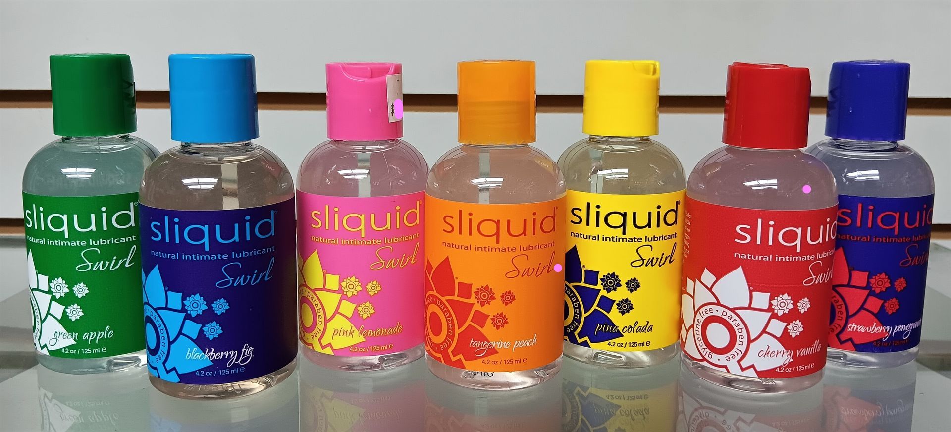 Selection of Natural Intimate Lubricants
