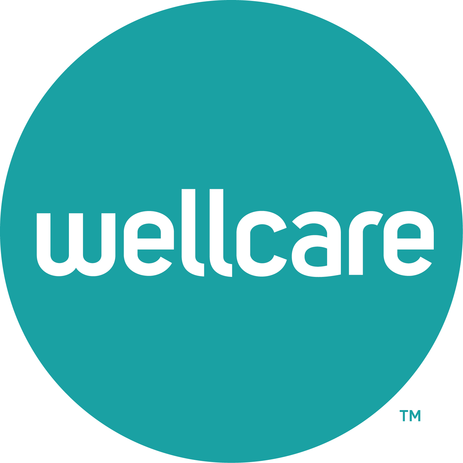 Wellcare logo: white text 