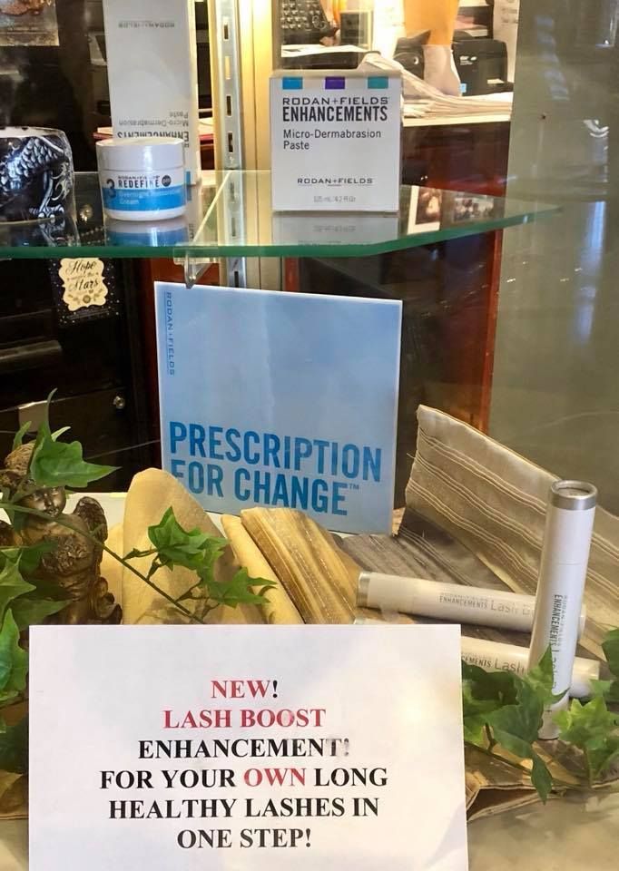 A sign that says prescription for change on it