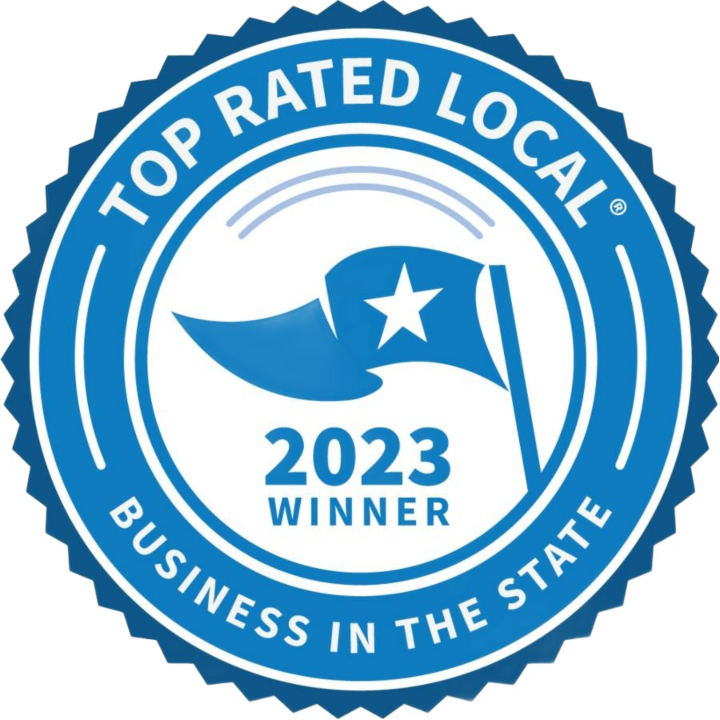 Top rated local business in the state 2023 winner