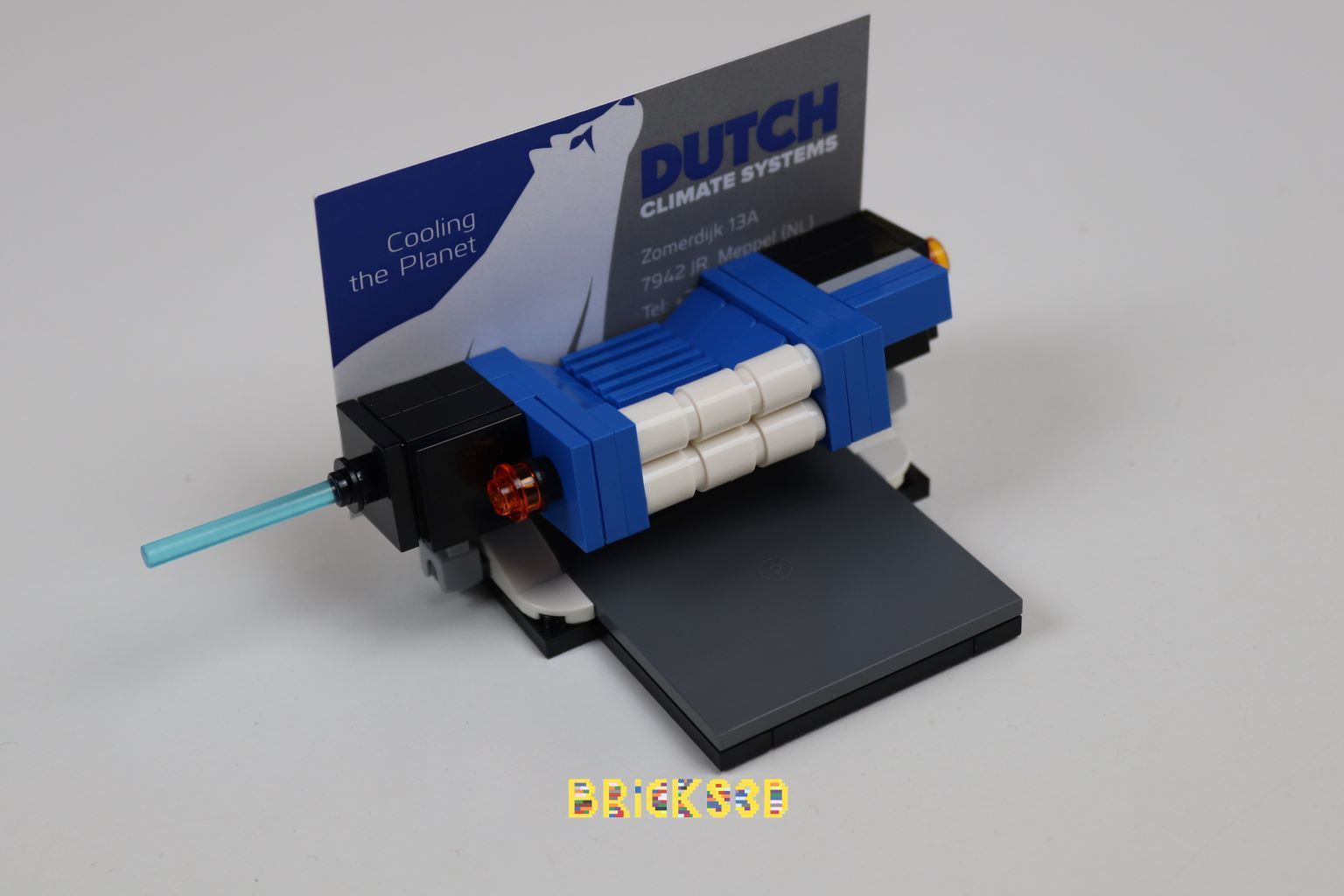 dutch climate systems lego model versietenkaarhouder