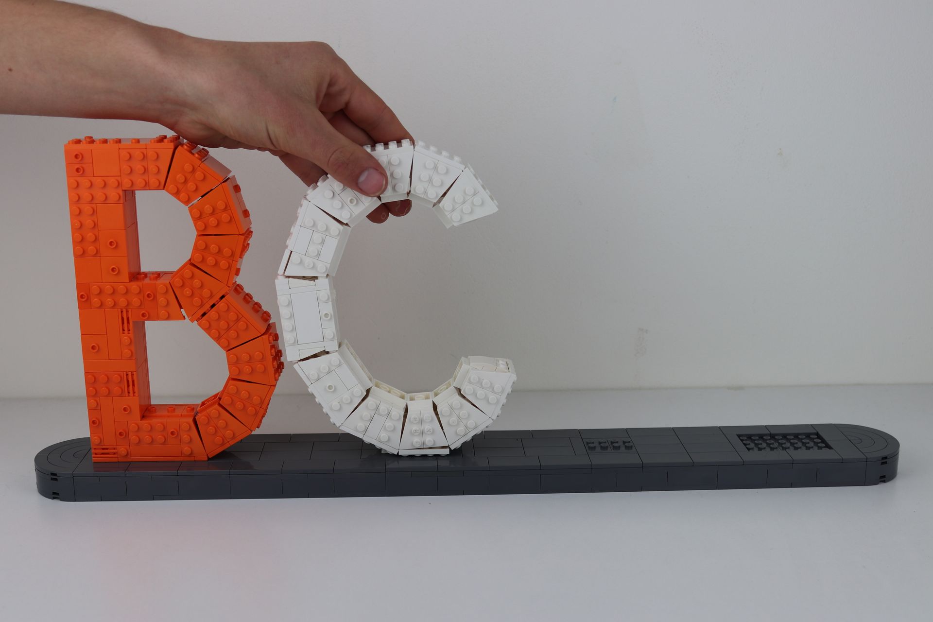 BCK lego letter B en C