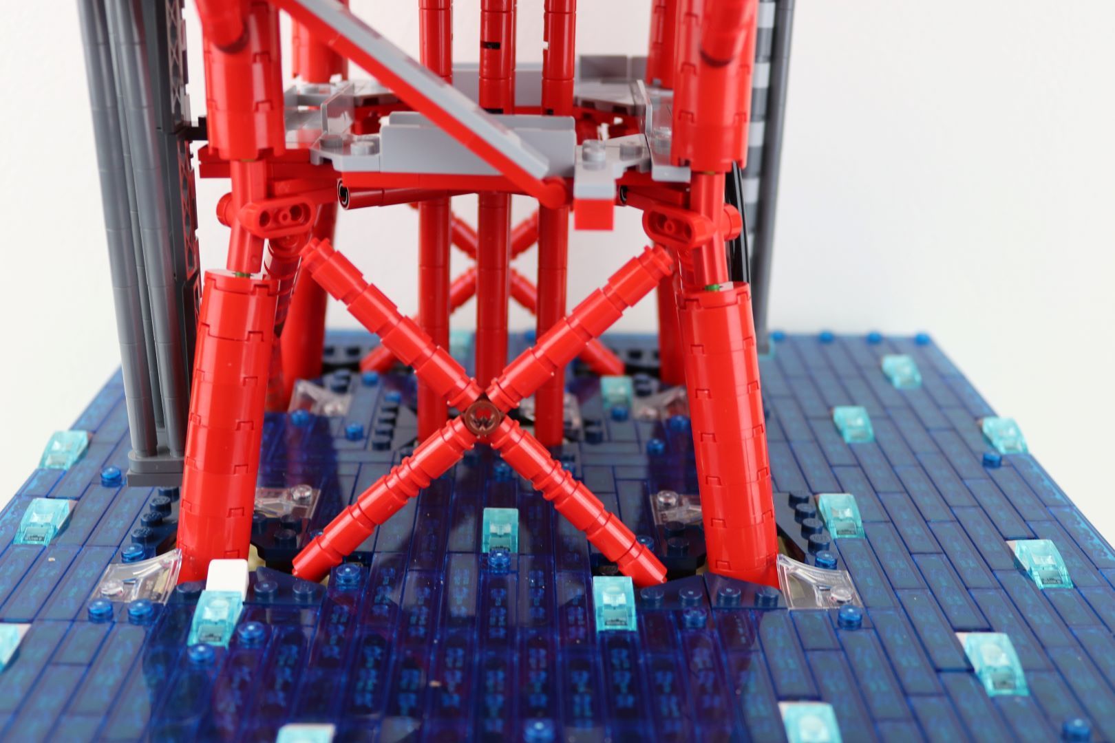 LEGO repliek van platform P18-A
