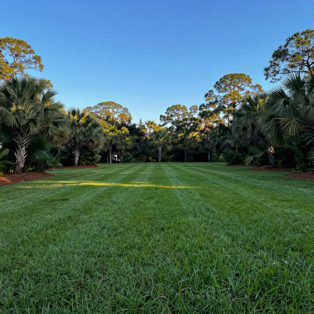 Leaf removal services from Bell's Lawncare LLC in Mary Esther, Florida