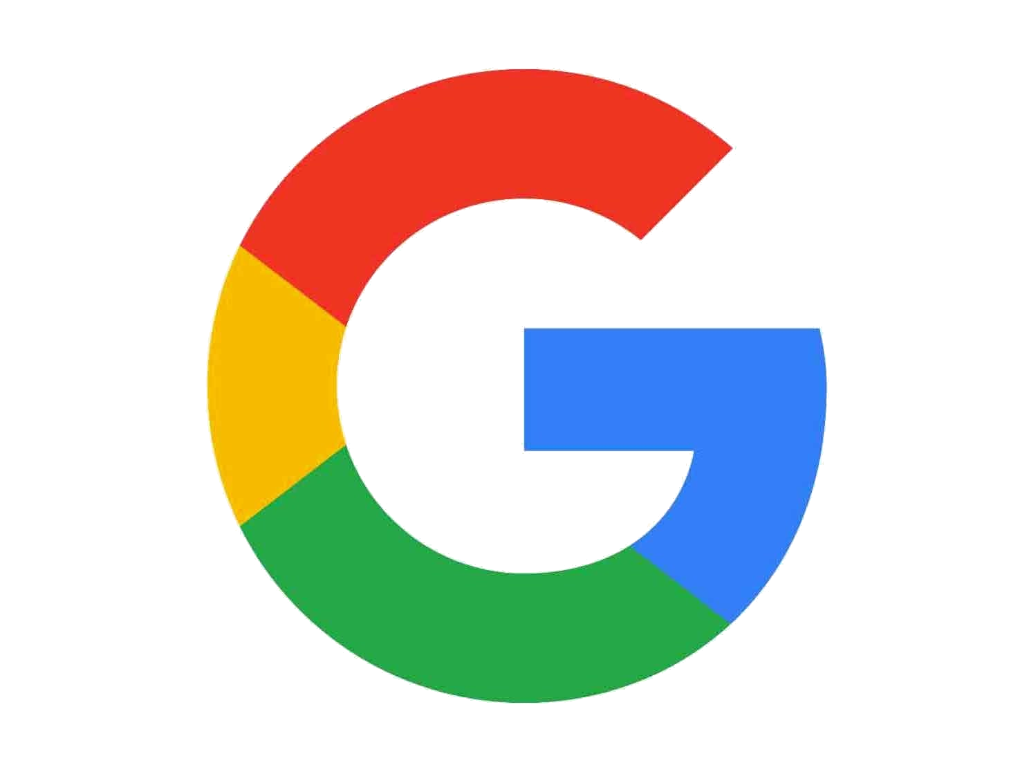 Google logo: A capital 
