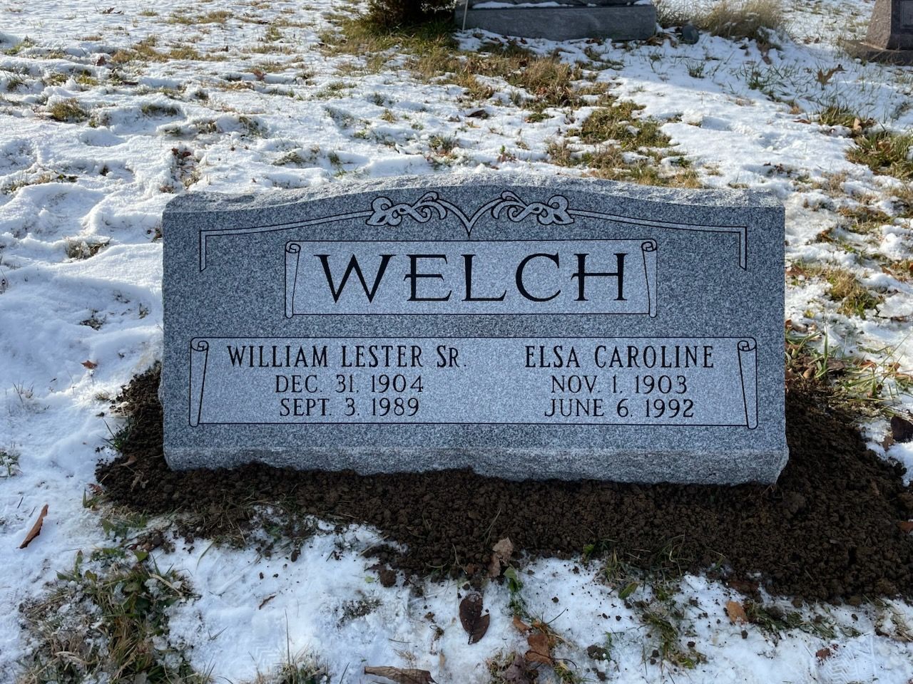 Cemetery Headstones 2