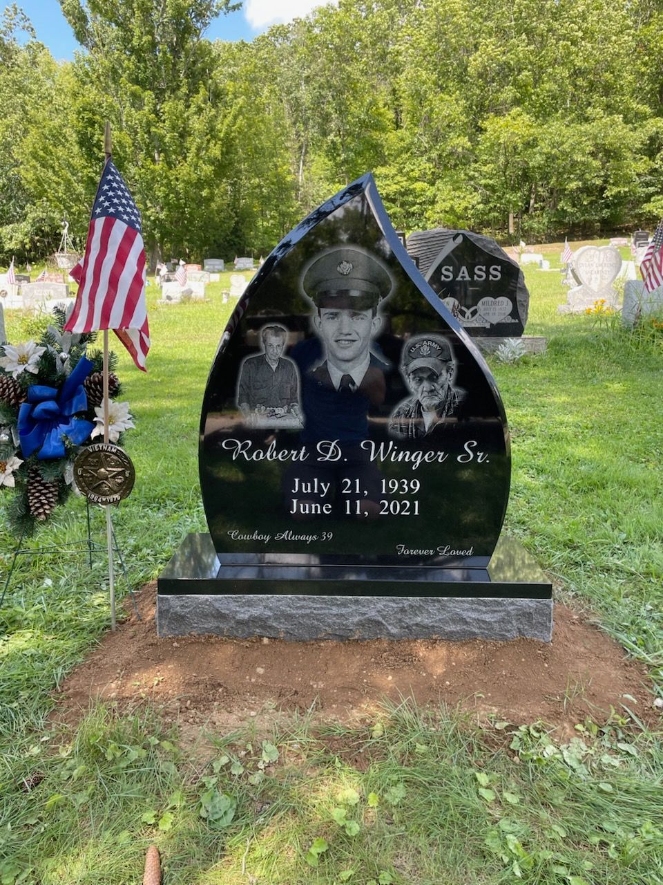 Cemetery Headstones 18