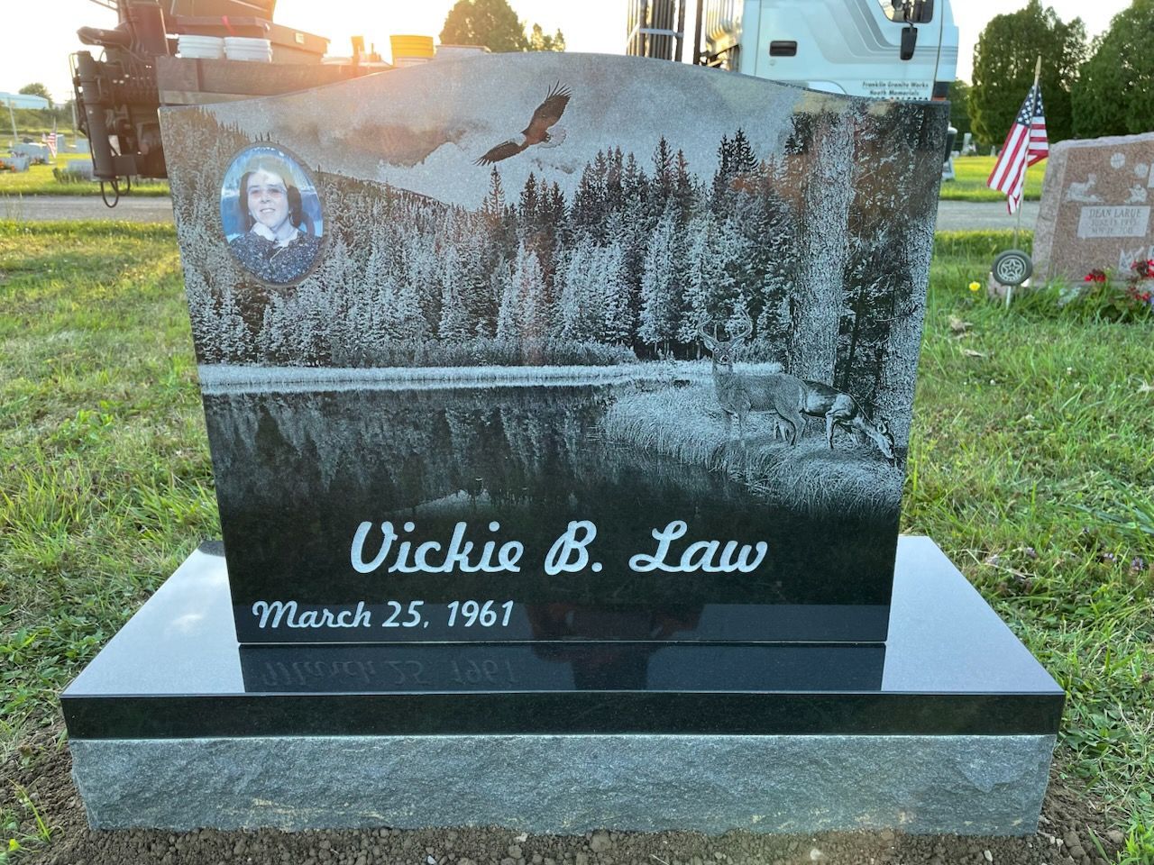 Cemetery Headstones 23