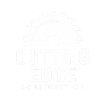 Cutting Edge Construction logo with a saw blade above the text