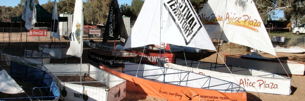 Several sailboats, including one labeled 