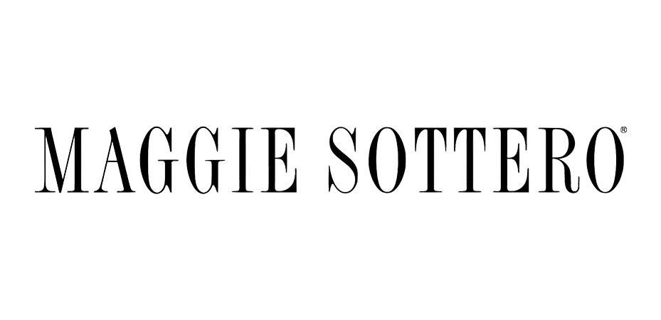 Maggy Sottero logo in black text on a white background