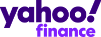 Yahoo Finance logo in purple and white | Accurate Automotive Northglenn