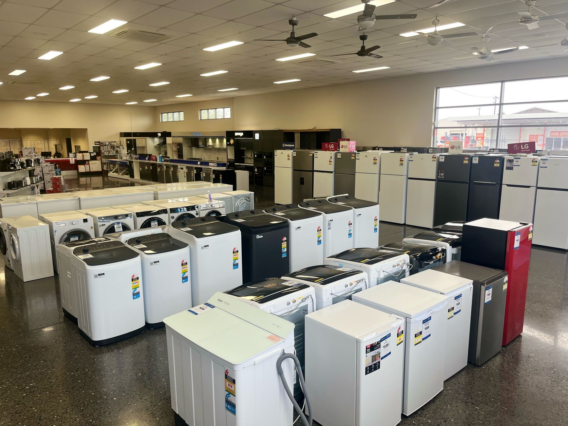 Kitchen Appliances Section at the store — The Latest Home Appliances in Rockhampton
