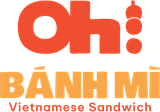 Oh! Bánh mì Vietnamese sandwich logo in orange and red text
