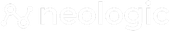 White logo reading “neologic” with a stylized connected-node icon on a light background
