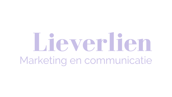 A logo for a company called lieverlien marketing and communication.