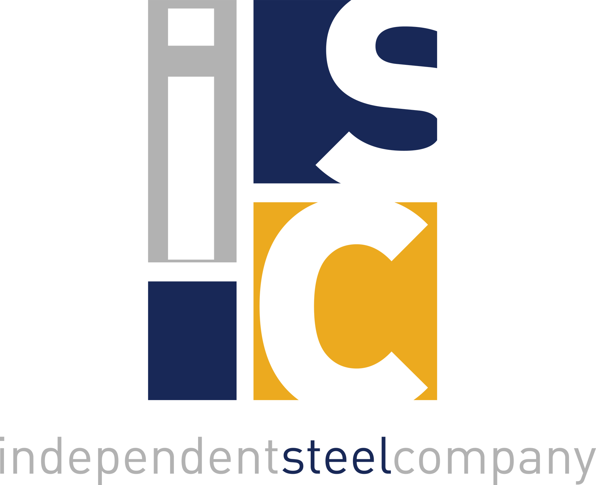 It is a logo for an independent steel company.