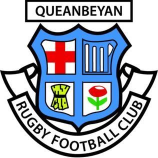 The logo for queanbeyan rugby football club