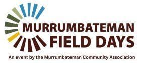 The murrumbateman field days logo is an event by the murrumbateman community association.