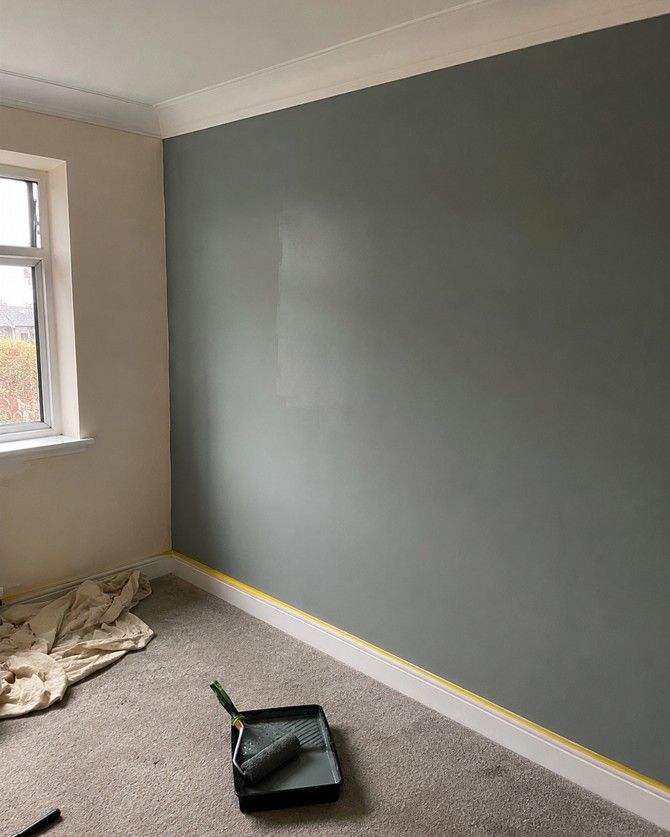 J&Z Property Maintenance interior decorating at a Cardiff residential property